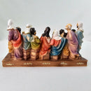 Santa Ceia Resina 11x21x7cm Decoração Páscoa Imagem Sacra